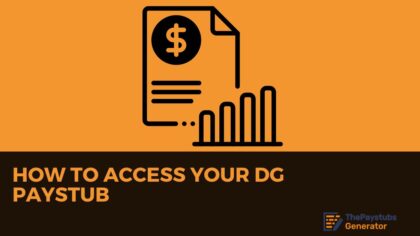 How to Access Your DG Paystub